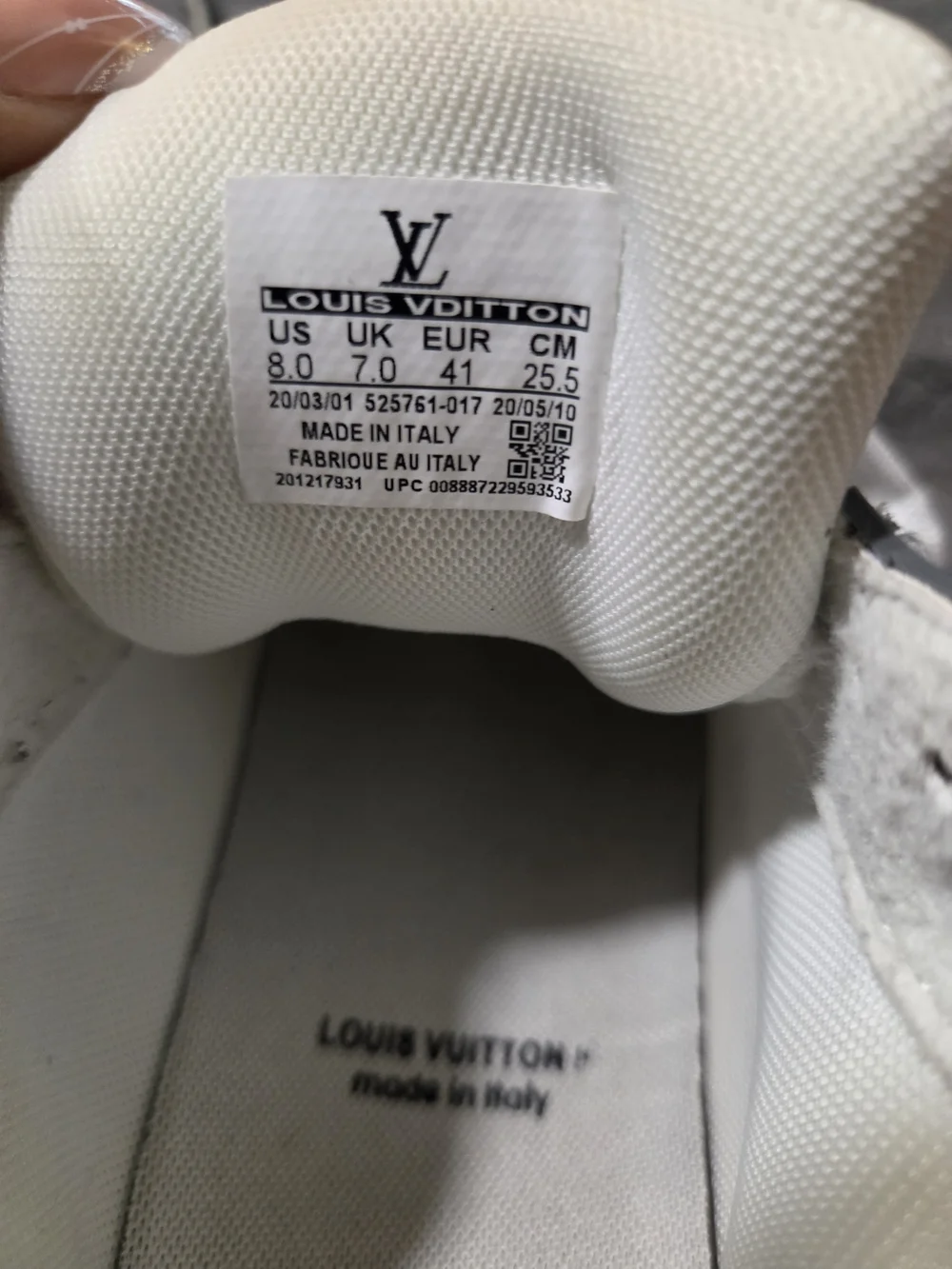 Louis Vuitton LV Trainer Sneakers